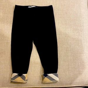 100% Authentic Burberry toddler leggings